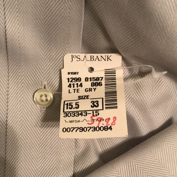 Jos. A. Bank Wrinkle fee Dress Shirt - Picture 3 of 4